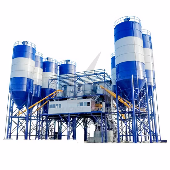 Planta de estación de procesamiento por lotes por lotes de hormigón prefabricado de 240 m3/H