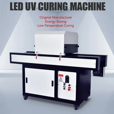 Máquina de curado UV LED con ahorro de energía y curado a baja temperatura, venta directa de fábrica, con cinta transportadora de 150mm