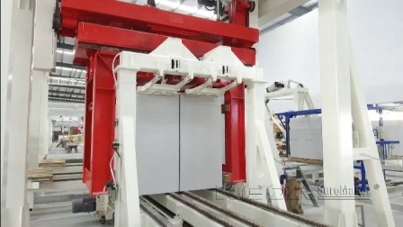 Máquina para fabricar bloques livianos para concreto aireado esterilizado en autoclave